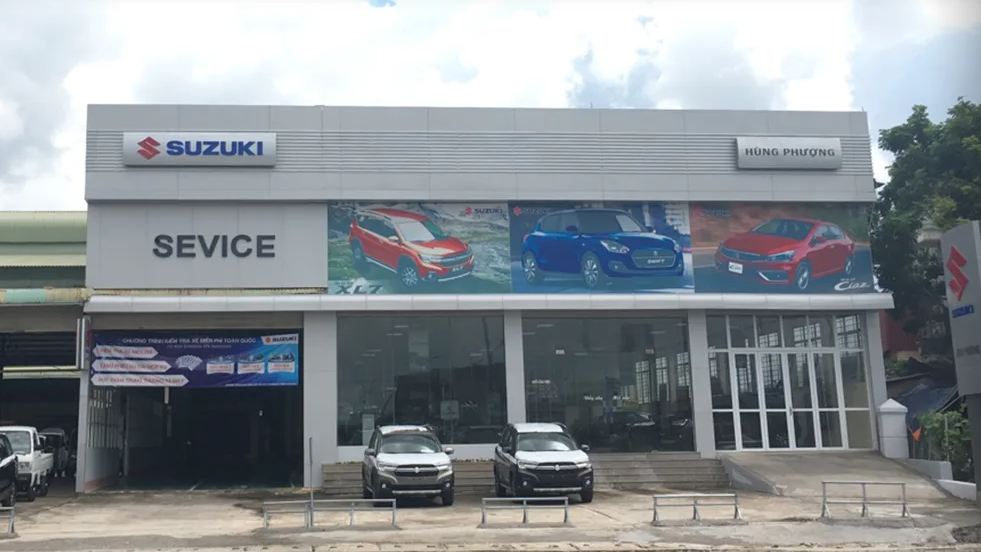 Bắc Giang: Đại lý Suzuki Hùng Phượng